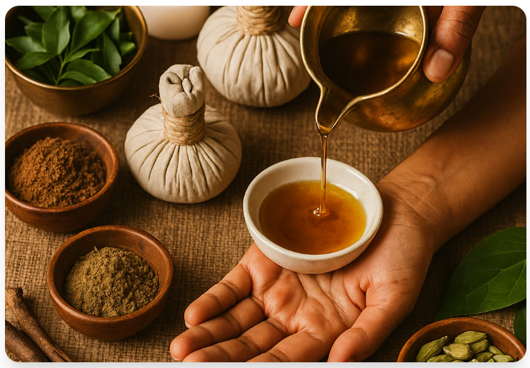 Ayurveda Ingredients and Oils